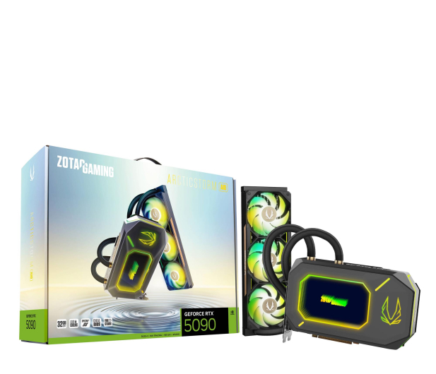 ZOTAC GeForce RTX 5090 ArcticStorm AIO 32GB GDDR7 DLSS4 ZT-B50900K-30P - 1352206 - zdjęcie